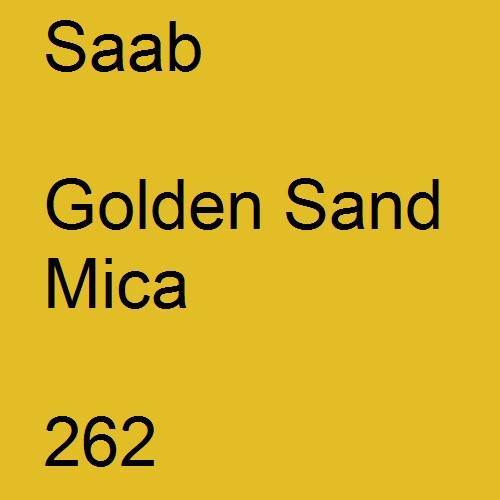 Saab, Golden Sand Mica, 262.